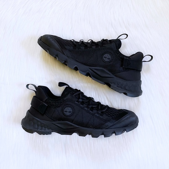 Timberland Men’s Solar Wave Low Black Mesh Sneakers - Picture 6 of 7